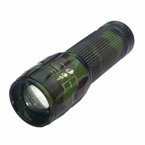 Lanterna din aluminiu LED VARGO V-111197, cu zoom, incarcare USB imagine