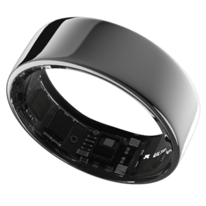 Smart Ring Ultrahuman Ring Air UHRA-AS-09, Bluetooth BLE5, HRV, VO2 Max, Android/iOS, Monitorizare ritm cardiac, Saturatie Oxigen, Autonomie 6 zile, 19.96 mm (Argintiu) imagine