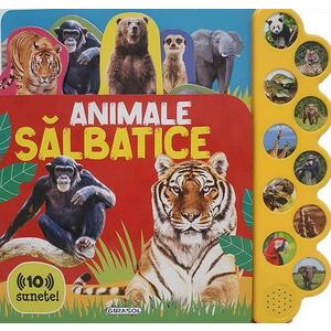 Carte 10 sunete - Animale salbatice imagine