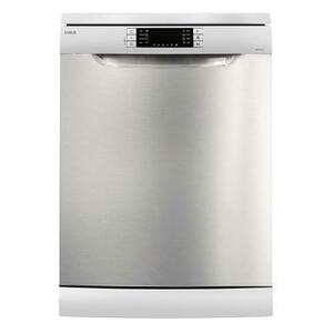 Masina de spalat vase Samus SDX614.8, 14 seturi, Latime 60 cm, 8 programe, Clasa energetica E, Afisaj electronic, Pornire intarziata (Inox/Argintiu) imagine