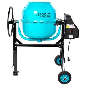 Betoniera Detoolz DZ-C327-G02, 180L, 1000W, cu roti si coroana de fonta imagine