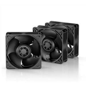Ventilator ARCTIC S12038-4K(3 Pack), 120mm PWM, 600 - 4000rpm, Negru imagine