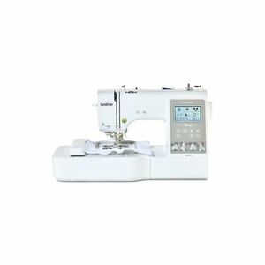 Masina de brodat Brother Innov-is M340ED, 135 modele broderie, 11 fonturi integrate, Wi-Fi, Port USB, Iluminare LED (Alb) imagine