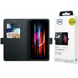 Husa pentru Samsung Galaxy A16 5G A166 / A16 4G A165, 3MK, Wallet, Neagra imagine