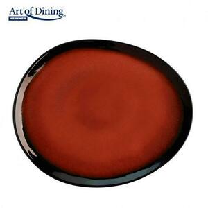 Farfurie ovala ceramica Heinner HR-LH-VFO28, Vulcono, 28 cm imagine