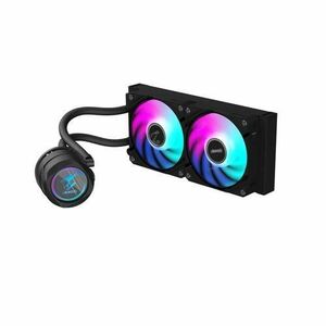 Cooler PCU Gigabyte Aorus Waterforce II 240 G2, iluminare ARGB, 2x 120mm, 2300 rpm, PWM (Negru) imagine