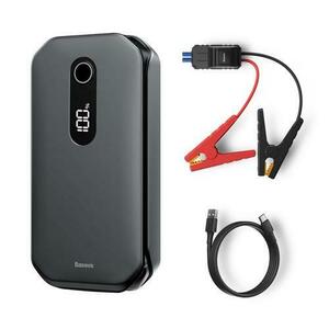 Redresor auto Baseus Super Energy Pro Jump Starter CRJS03-01, Cu Clesti Pornire Motor, 12000 mAh, 1000 A, Negru imagine