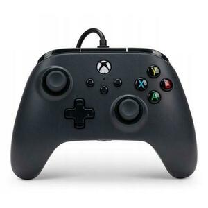 Controller PowerA Wired Cu fir pentru Xbox Series X/S, Xbox One, PC, 3, 5 mm (Negru) imagine