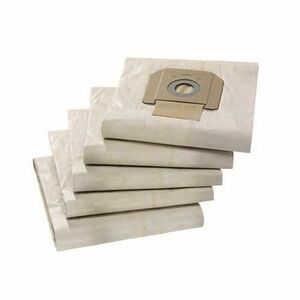 Set 5 saci Karcher 6.904-285.0 pentru aspirator Karcher NT65/2, 3 straturi, filtrant, utilizabil la gama NT42/65/70/75 imagine