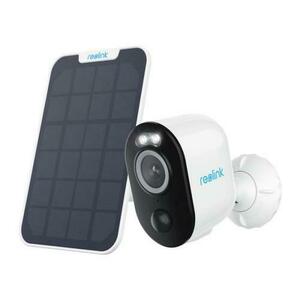 Camera supraveghere exterior wireless WiFi Reolink Argus B330, 4 MP, IR 10 m, color noaptea 10 m, PIR, sirena, 6000mAh, slot card, microfon, detectie oameni/vehicule (Alb) imagine