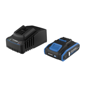 Set Hyundai BI20-2/C20-2, acumulator 2ah 20V + incarcator (Negru/Albastru) imagine