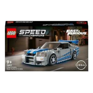 LEGO® Speed Champions Nissan Skyline GT-R (R34) Mai furios, mai iute 76917 imagine