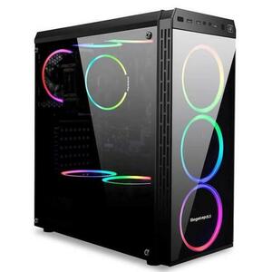 Carcasa Segotep Hyperion-T, MidTower (Negru) imagine