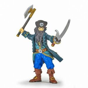 Figurina Papo - Pirati si corsari, Pirat Barba Neagra imagine