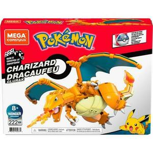 Set de constructie Pokemon Mega Construx - Charizard, 222 piese imagine