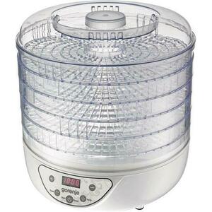Deshidrator de alimente Gorenje FDK 24 DW, 240 W, 5 tavite (Alb) imagine
