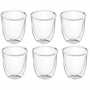 Set 6 pahare De'Longhi Colectia Espresso, 90 ml, perete dublu imagine