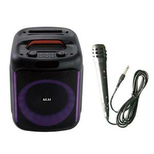 Boxa Portabila Akai ABTS-V20, 20W, Bluetooth, Radio FM, USB (Negru) imagine