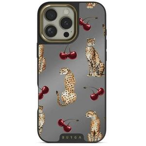 Husa Burga Elite Mirror Magsafe Gold Cougar iPhone 16 Pro Max imagine
