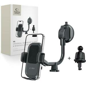 Suport Auto Tech-Protect V8 2in1, Universal, Negru imagine