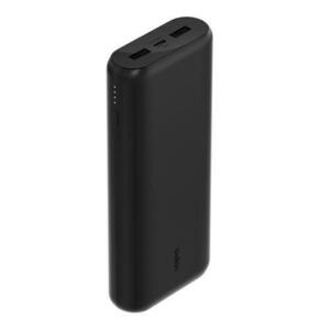 Acumulator extern Belkin BOOSTCHARGE BPB014btBk PD, 20000 mAh, 20 W, 2 x USB-A, 1 x USB Type-C (Negru) imagine