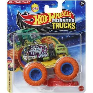 Masinuta Hot Wheels Monster Truck - Will Trash It All, scara 1: 64 imagine