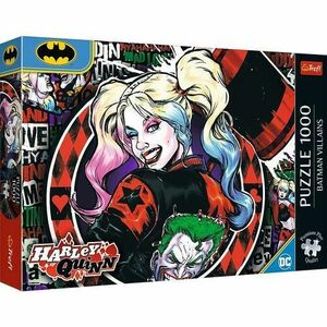 Puzzle Trefl Premium Plus - DC Comics, Harley Quinn, 1000 piese imagine
