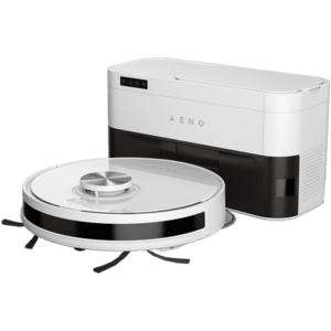 Aspirator robot AENO RC6S, Autonomie 120 minute, Recipient praf 0.52 l, Rezervor 2-in-1 0.23 l apa si 0.18 l praf, Filtru HEPA, 20 senzori, Navigare LiDAR (Alb) imagine