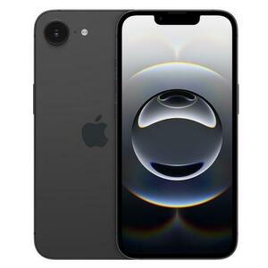 Telefon Mobil Apple iPhone 16e, Super Retina XDR OLED 6.1inch, 128GB Flash, Camera 48 MP, Wi-Fi, 5G, iOS (Negru) imagine