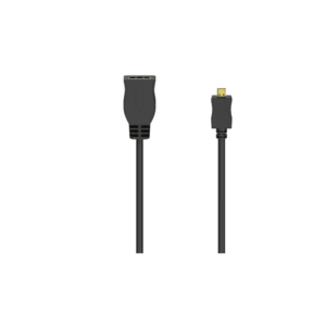 Adaptor Hama 205168, MicroHDMI - HDMI, 0.1m (Negru) imagine
