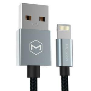 Cablu de date Mcdodo Bell MFI, Lightning, 1.2m (Gri) imagine