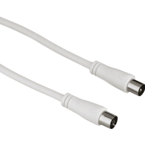 Cablu coaxial Hama 205051, 20 m, 90 dB (Alb) imagine