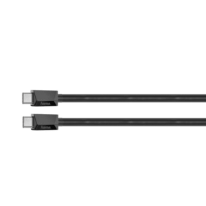 Cablu de date Hama 200656, USB-C, 100 W, 1 m (Negru) imagine