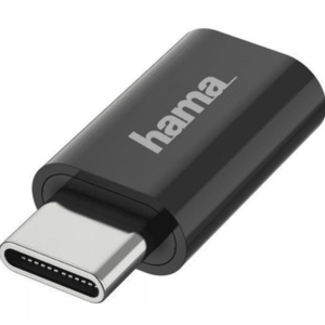 Adaptor Hama 200310, USB-C - MicroUSB imagine