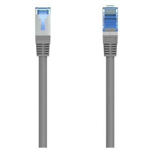 Cablu internet Hama 300017, CAT-6, 1 Gbit/s, F/UTP, 20 m (Gri) imagine