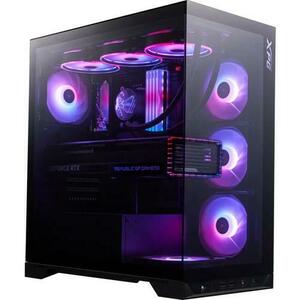 Carcasa XPG Invader X BTF, Middle Tower, tempered glass (Negru) imagine