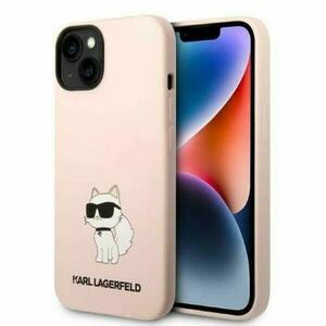 Husa de protectie Karl Lagerfeld Liquid Silicone Choupette NFT pentru iPhone 14 Plus (Roz) imagine