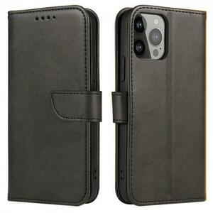 Husa pentru Motorola Moto G15, OEM, Marva Wallet, Neagra imagine