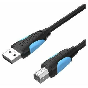 Cablu imprimante Usb 3.0 A la Usb-b Vention Vas-a16-b150 1.5 m, Negru imagine