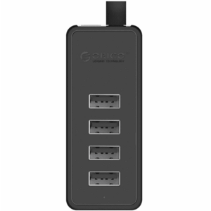 Hub USB Orico W5P-U2-030, 4 x USB-A, 0.3m (Negru) imagine