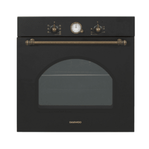 Cuptor incorporabil Daewoo DWBIO-6707RANT, Electric, 80 l, Timer analog rustic (Antracit) imagine