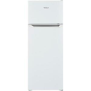 Frigider cu doua usi Tesla RD2101EH, 206 l, Clasa E, Iluminare LED, H 142.6 cm (Alb) imagine