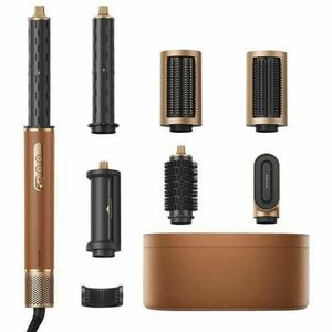 Ondulator si uscator de par Dreame AirStyle Pro AMF18A, kit de accesorii 7 in 1 pentru uscarea si coafarea parului, putere nominala 1300W, 3 setari de temperatura, 3 setari de viteza a fluxului de aer, NTC300 (Auriu) imagine