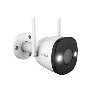 Camera supraveghere wireless IP WiFi Full Color Imou Bullet 2 IPC-F42FEP, 4 MP, lumina alba 30 m, 2.8 mm, microfon, sirena, spotlight, detectie umana imagine