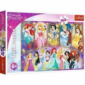 Puzzle Trefl Disney Princess Portretele Printeselor, 160 piese imagine