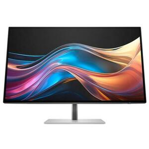 Monitor IPS LED HP 27inch 727pq, WQHD (2560 x 1440), HDMI, DisplayPort, Pivot, 120 Hz, 5 ms (Negru/Argintiu) imagine