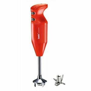 Mixer Bamix One 160W, Motor profesional, 1 lama multifunctionala, Rosu imagine