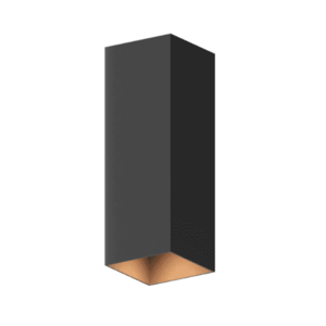 Lampa de perete de exterior LED Calex Milan, lumina alba calda, ajustabila, 8W, 500 lumeni, IP54 (Negru) imagine