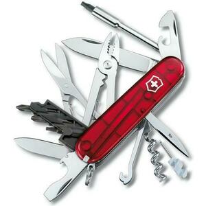 Briceag multifunctional Victorinox Cybertool 34, 32 functii, Include cutie pliabila pentru biti si cleste (Rosu) imagine