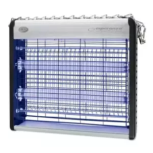 Lampa UV anti - insecte, 12W, Esperanza Exterminator, tensiune interioara 1600 V, acoperire 50 mp imagine